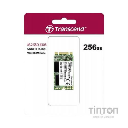 Накопичувач SSD M.2 2242 256GB Transcend (TS256GMTS430S)