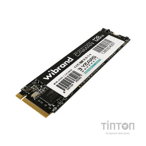 Накопичувач SSD M.2 2280 128GB Caiman Wibrand (WIM.2SSD/CA128GB)