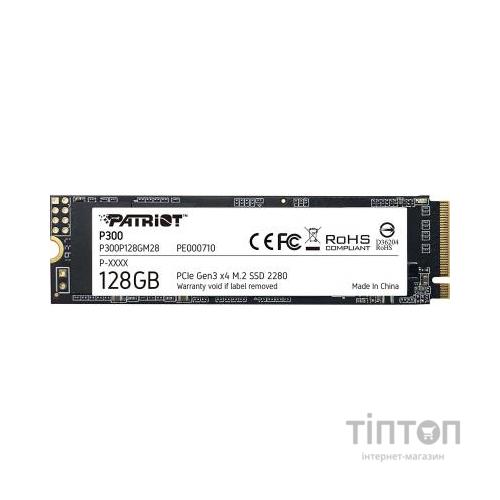 Накопичувач SSD M.2 2280 128GB Patriot (P300P128GM28)