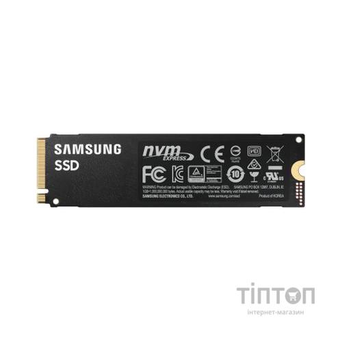 Накопичувач SSD M.2 2280 1TB 980 PRO Samsung (MZ-V8P1T0BW)