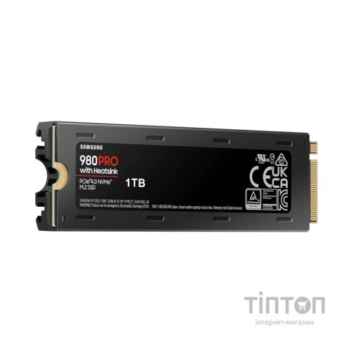 Накопичувач SSD M.2 2280 1TB 980 PRO with Heatsink Samsung (MZ-V8P1T0CW)