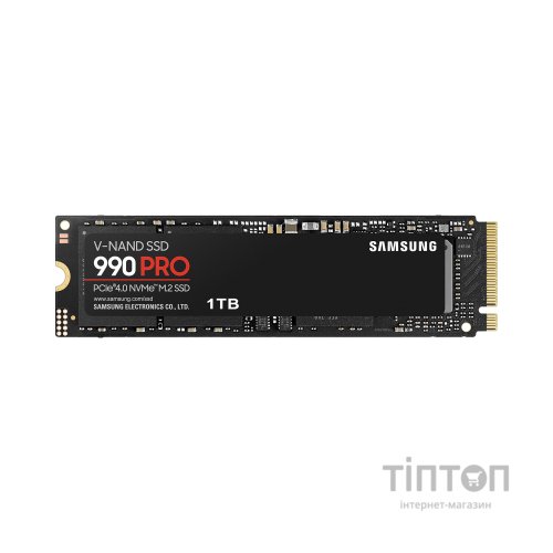 Накопичувач SSD M.2 2280 1TB 990 PRO Samsung (MZ-V9P1T0BW)
