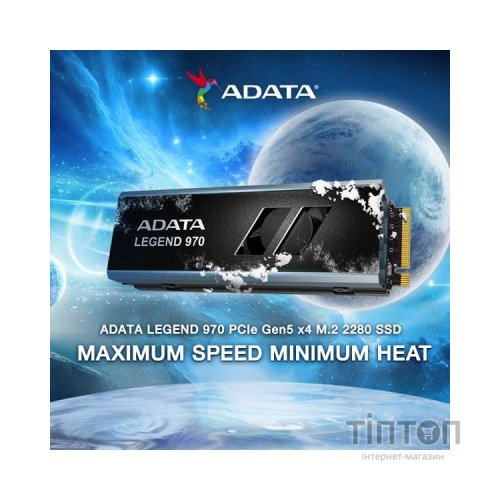 Накопичувач SSD M.2 2280 1TB ADATA (SLEG-970-1000GCI)
