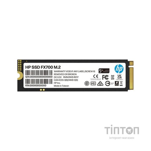 Накопичувач SSD M.2 2280 1TB FX700 HP (8U2N3AA)