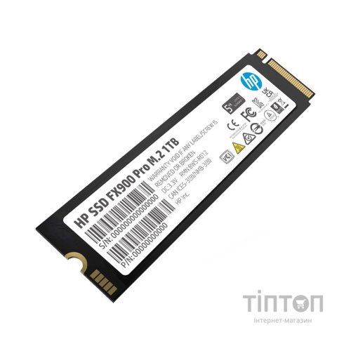Накопичувач SSD M.2 2280 1TB FX900 Pro HP (4A3U0AA)