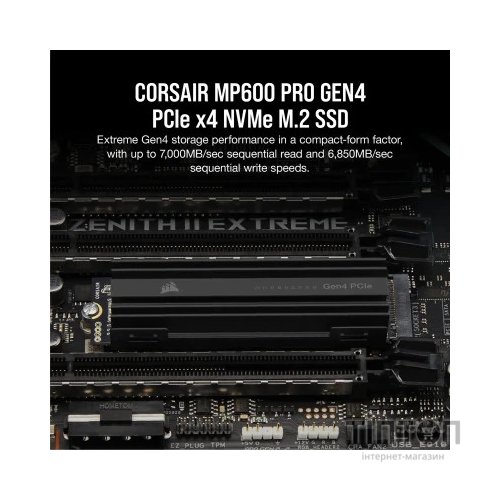 Накопичувач SSD M.2 2280 1TB MP600PRO Corsair (CSSD-F1000GBMP600PRO)
