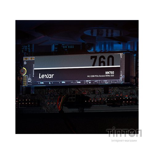 Накопичувач SSD M.2 2280 1TB NM760 Lexar (LNM760X001T-RNNNG)