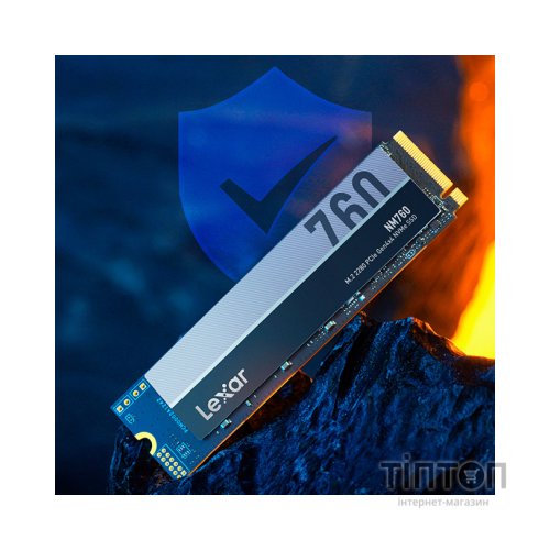Накопичувач SSD M.2 2280 1TB NM760 Lexar (LNM760X001T-RNNNG)