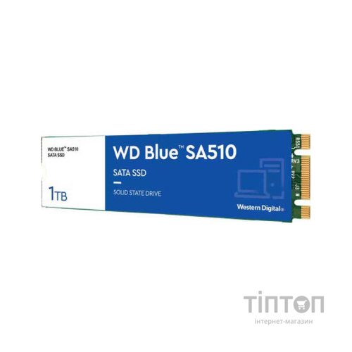 Накопичувач SSD M.2 2280 1TB SA510 WD (WDS100T3B0B)