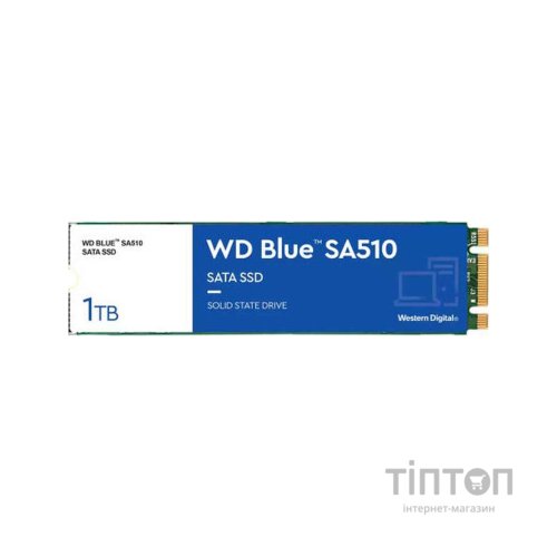 Накопичувач SSD M.2 2280 1TB SA510 WD (WDS100T3B0B)