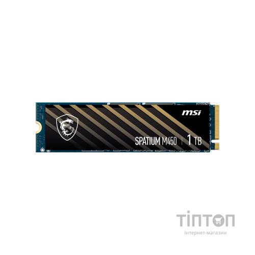 Накопичувач SSD M.2 2280 1TB SPATIUM M450 MSI (S78-440L690-P83)