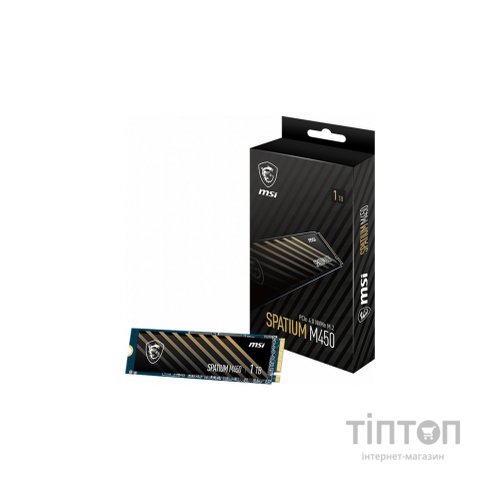 Накопичувач SSD M.2 2280 1TB SPATIUM M450 MSI (S78-440L690-P83)