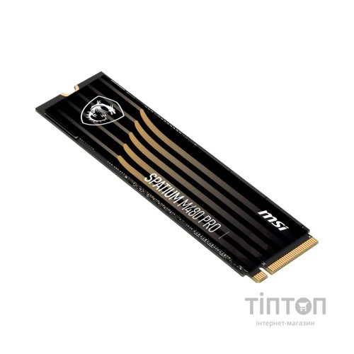 Накопичувач SSD M.2 2280 1TB Spatium M480 PRO MSI (S78-440L1G0-P83)