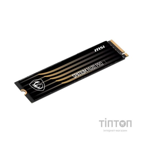 Накопичувач SSD M.2 2280 1TB Spatium M480 PRO MSI (S78-440L1G0-P83)