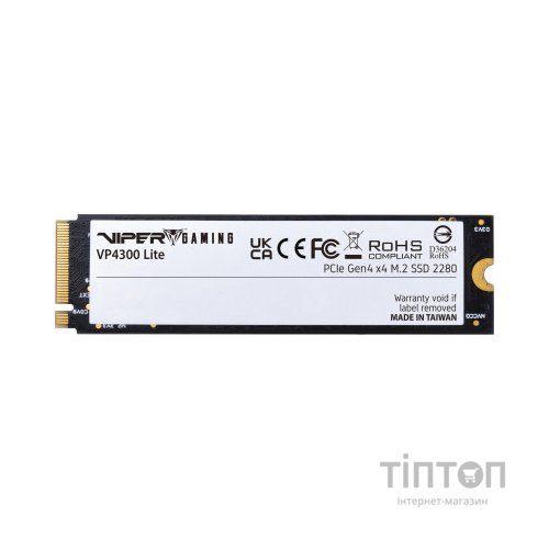 Накопичувач SSD M.2 2280 1TB VP4300L Patriot (VP4300L1TBM28H)