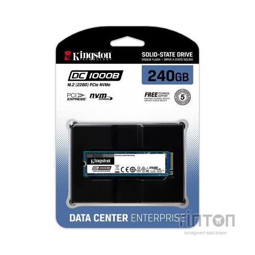 Накопичувач SSD M.2 2280 240GB Kingston (SEDC1000BM8/240G)