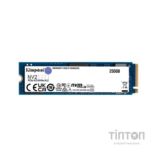 Накопичувач SSD M.2 2280 250GB Kingston (SNV2S/250G)