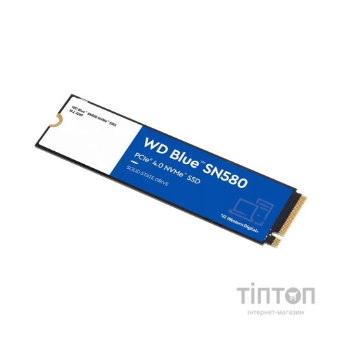 Накопичувач SSD M.2 2280 250GB SN580 WD (WDS250G3B0E)