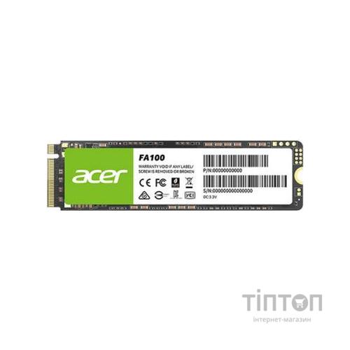 Накопичувач SSD M.2 2280 256GB Acer (FA100-256GB)