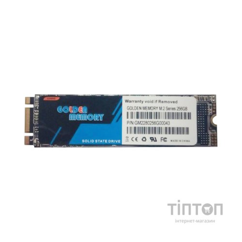Накопичувач SSD M.2 2280 256GB Golden Memory (GMM2256)