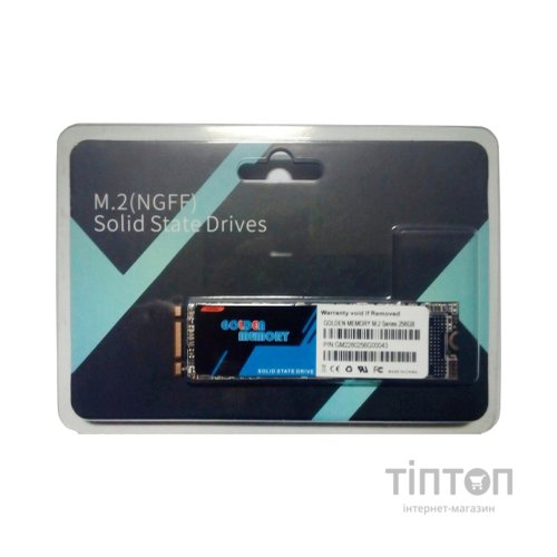 Накопичувач SSD M.2 2280 256GB Golden Memory (GMM2256)
