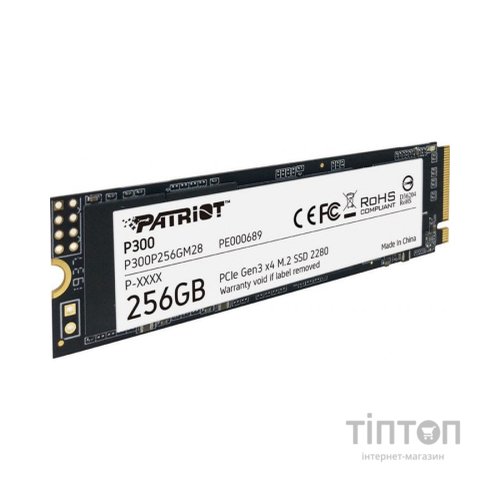 Накопичувач SSD M.2 2280 256GB Patriot (P300P256GM28)