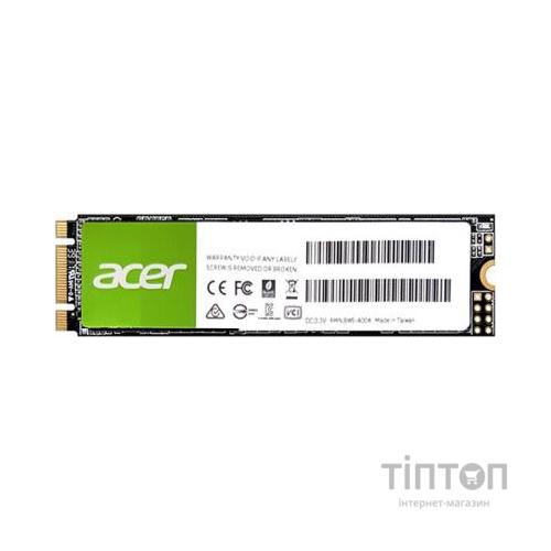 Накопичувач SSD M.2 2280 256GB RE100 Acer (BL.9BWWA.113)