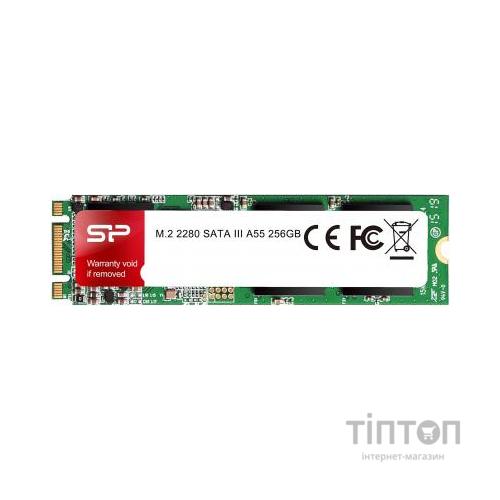 Накопичувач SSD M.2 2280 256GB Silicon Power (SP256GBSS3A55M28)
