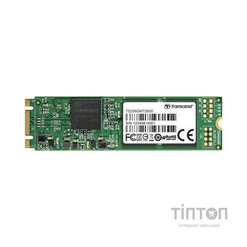 Накопичувач SSD M.2 2280 256GB Transcend (TS256GMTS800S)