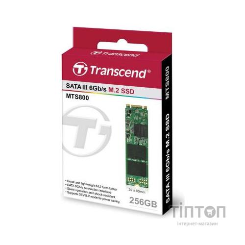 Накопичувач SSD M.2 2280 256GB Transcend (TS256GMTS800S)