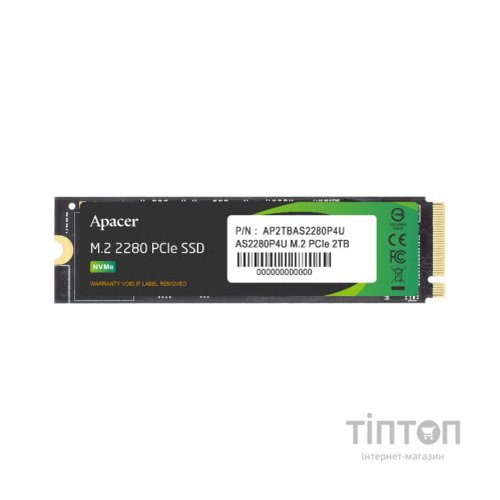 Накопичувач SSD M.2 2280 2TB Apacer (AP2TBAS2280P4U-1)