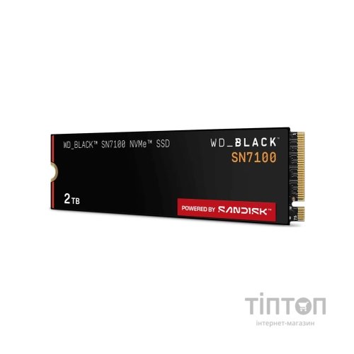 Накопичувач SSD M.2 2280 2TB BLACK SN7100 WD (WDS200T4X0E-00CJA0)