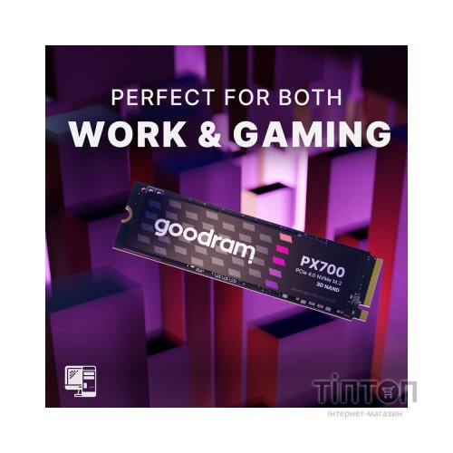 Накопичувач SSD M.2 2280 2TB Goodram (SSDPR-PX700-02T-80)