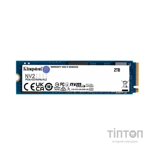 Накопичувач SSD M.2 2280 2TB Kingston (SNV2S/2000G)