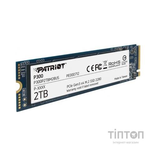 Накопичувач SSD M.2 2280 2TB Patriot (P300P2TBM28)