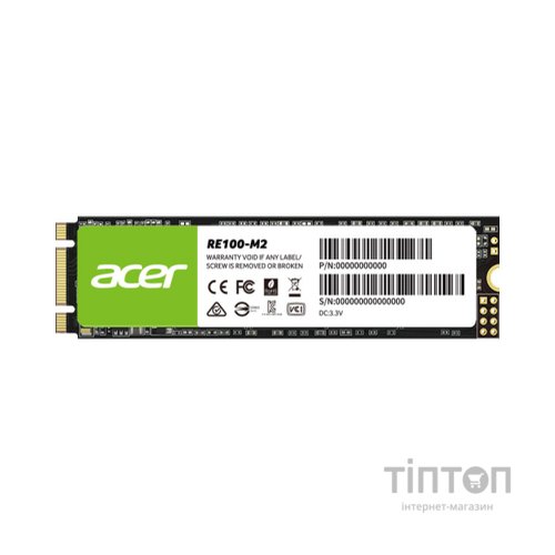 Накопичувач SSD M.2 2280 2TB RE100 Acer (BL.9BWWA.116)