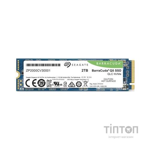 Накопичувач SSD M.2 2280 2TB Seagate (ZP2000CV3A001)