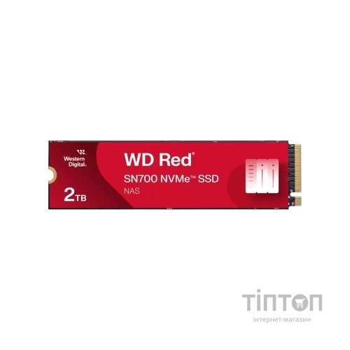Накопичувач SSD M.2 2280 2TB SN700 RED WD (WDS200T1R0C-68BDK0)
