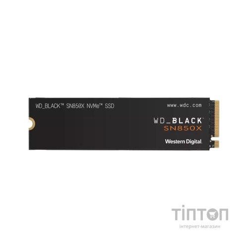 Накопичувач SSD M.2 2280 2TB SN850X WD (WDS200T2X0E)