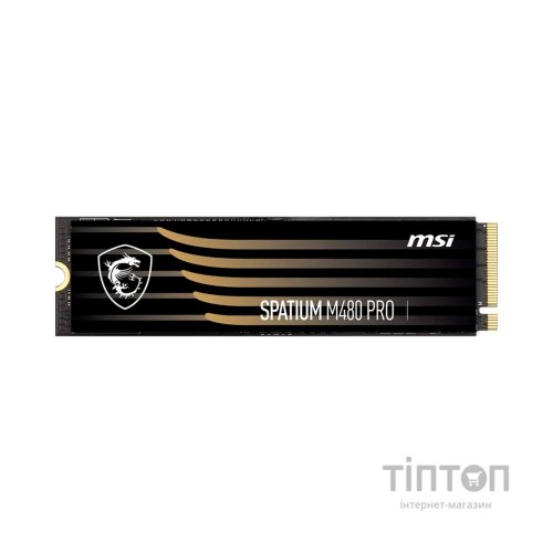 Накопичувач SSD M.2 2280 2TB Spatium M480 PRO MSI (S78-440Q600-P83)