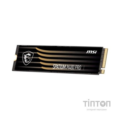 Накопичувач SSD M.2 2280 2TB Spatium M480 PRO MSI (S78-440Q600-P83)