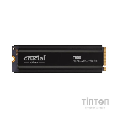 Накопичувач SSD M.2 2280 2TB T500 Heatsink Micron (CT2000T500SSD5)