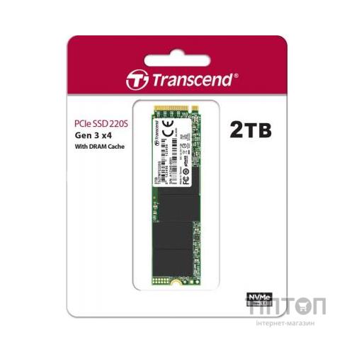 Накопичувач SSD M.2 2280 2TB Transcend (TS2TMTE220S)