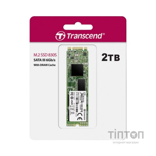 Накопичувач SSD M.2 2280 2TB Transcend (TS2TMTS830S)
