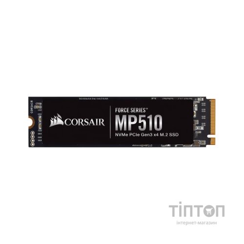 Накопичувач SSD M.2 2280 480GB MP510 Corsair (CSSD-F480GBMP510B)