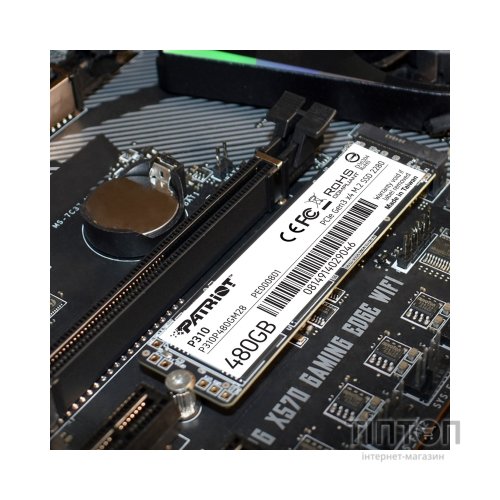 Накопичувач SSD M.2 2280 480GB Patriot (P310P480GM28)