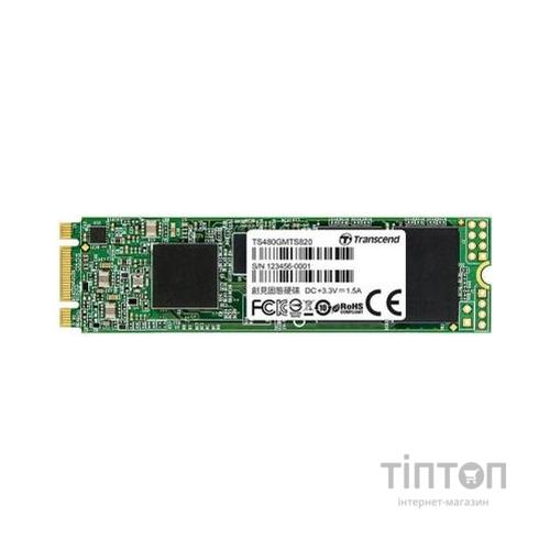 Накопичувач SSD M.2 2280 480GB Transcend (TS480GMTS820S)