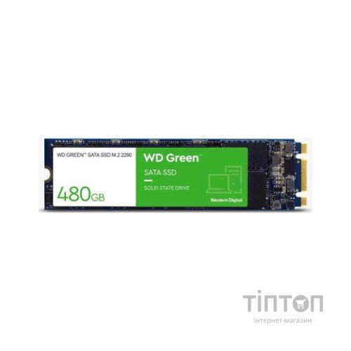 Накопичувач SSD M.2 2280 480GB WD (WDS480G3G0B)