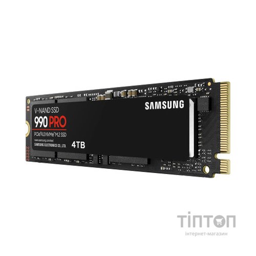 Накопичувач SSD M.2 2280 4TB 990 PRO Samsung (MZ-V9P4T0BW)