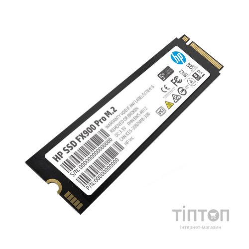 Накопичувач SSD M.2 2280 4TB FX900 Pro HP (4A3U2AA)